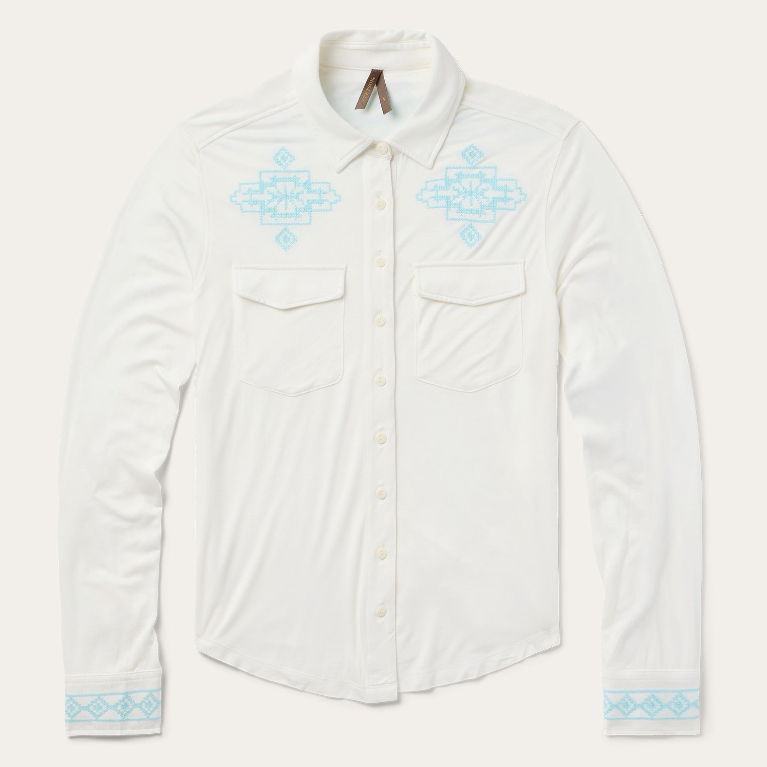 Stetson Embroidered Modal Western Shirt
