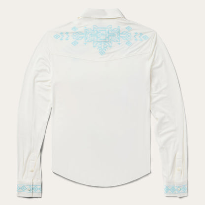 Stetson Embroidered Modal Western Shirt