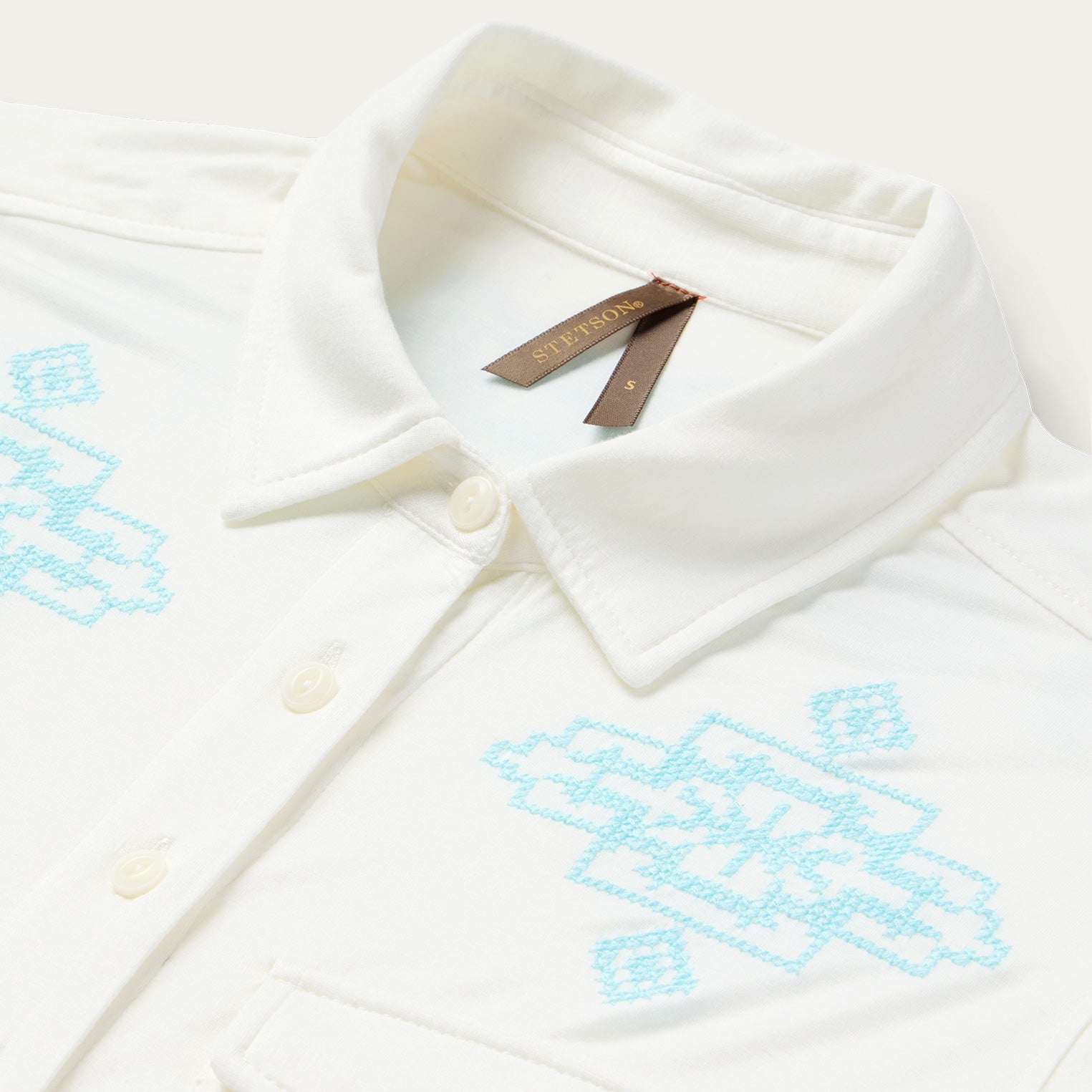 Stetson Embroidered Modal Western Shirt