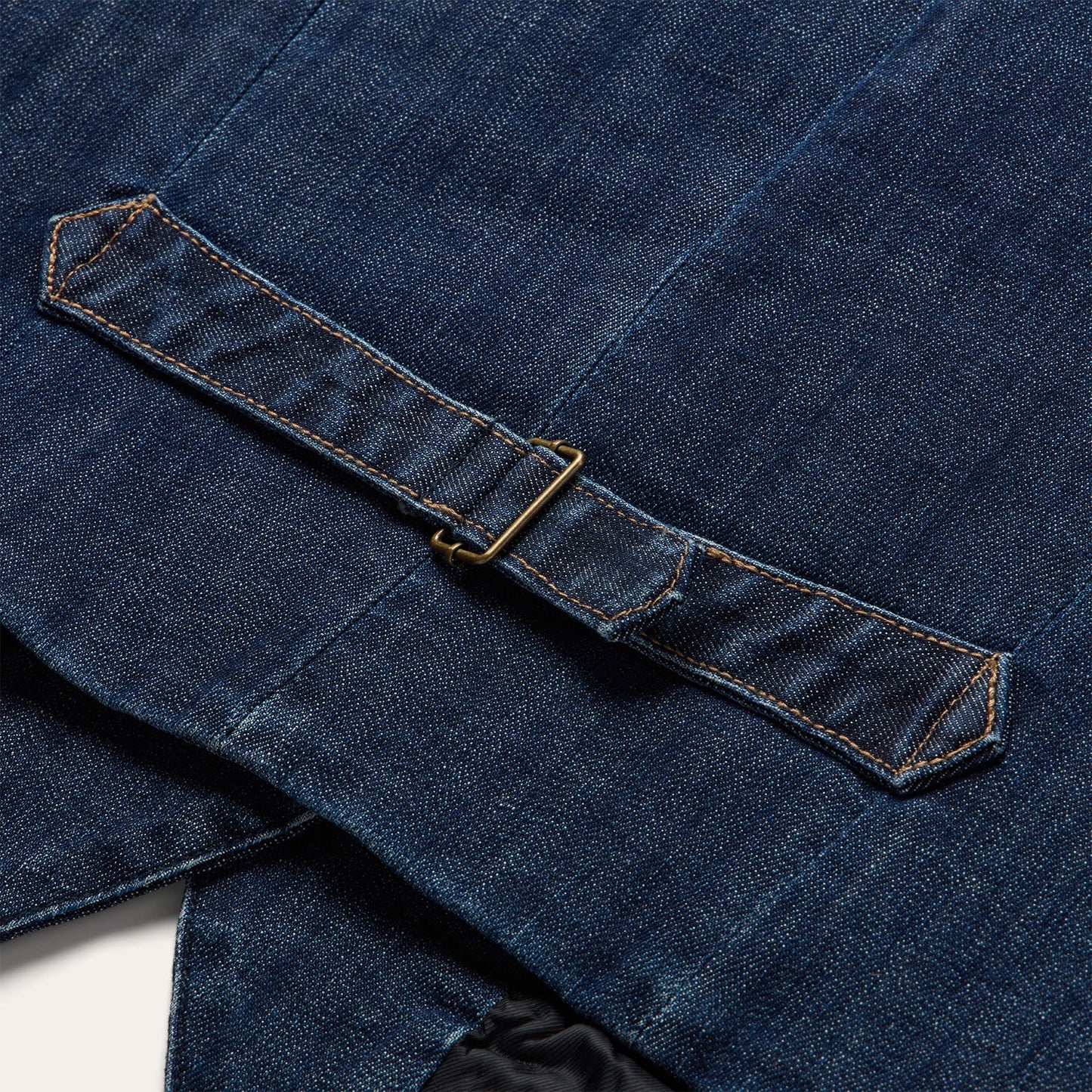 Stetson Dark Wash Stretch Denim Vest