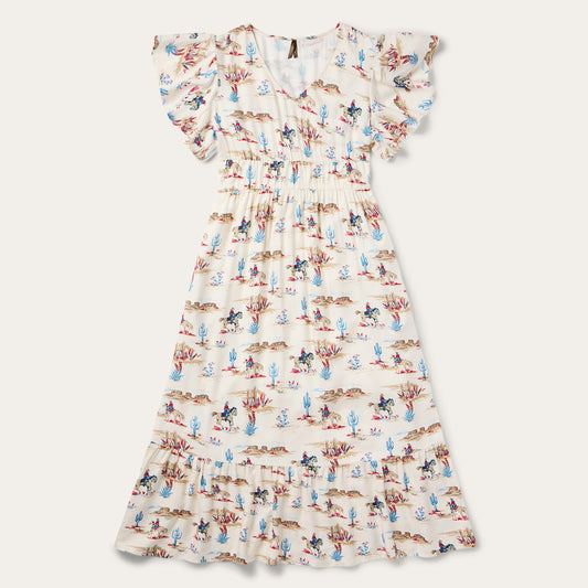 Stetson Desert Trails Print Prairie Dress