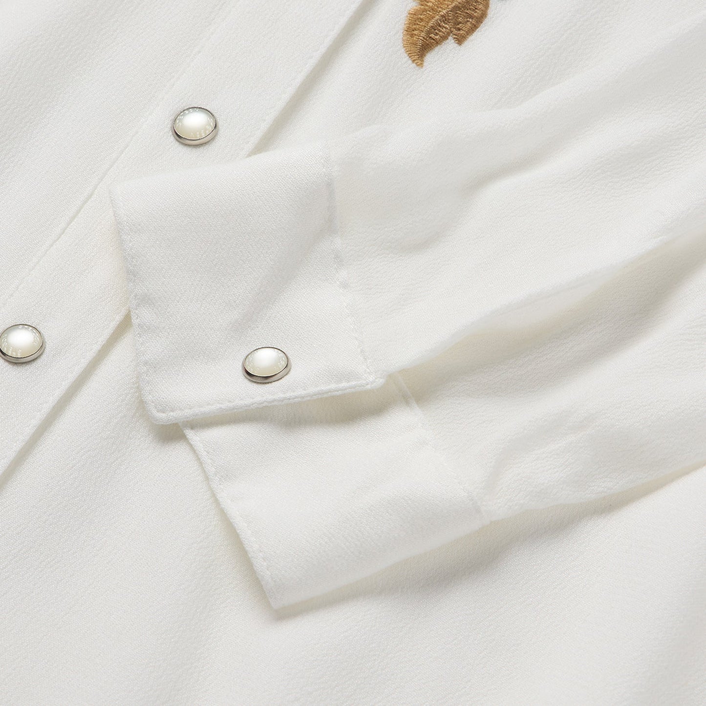 Stetson Embroidered Crepe Shirt