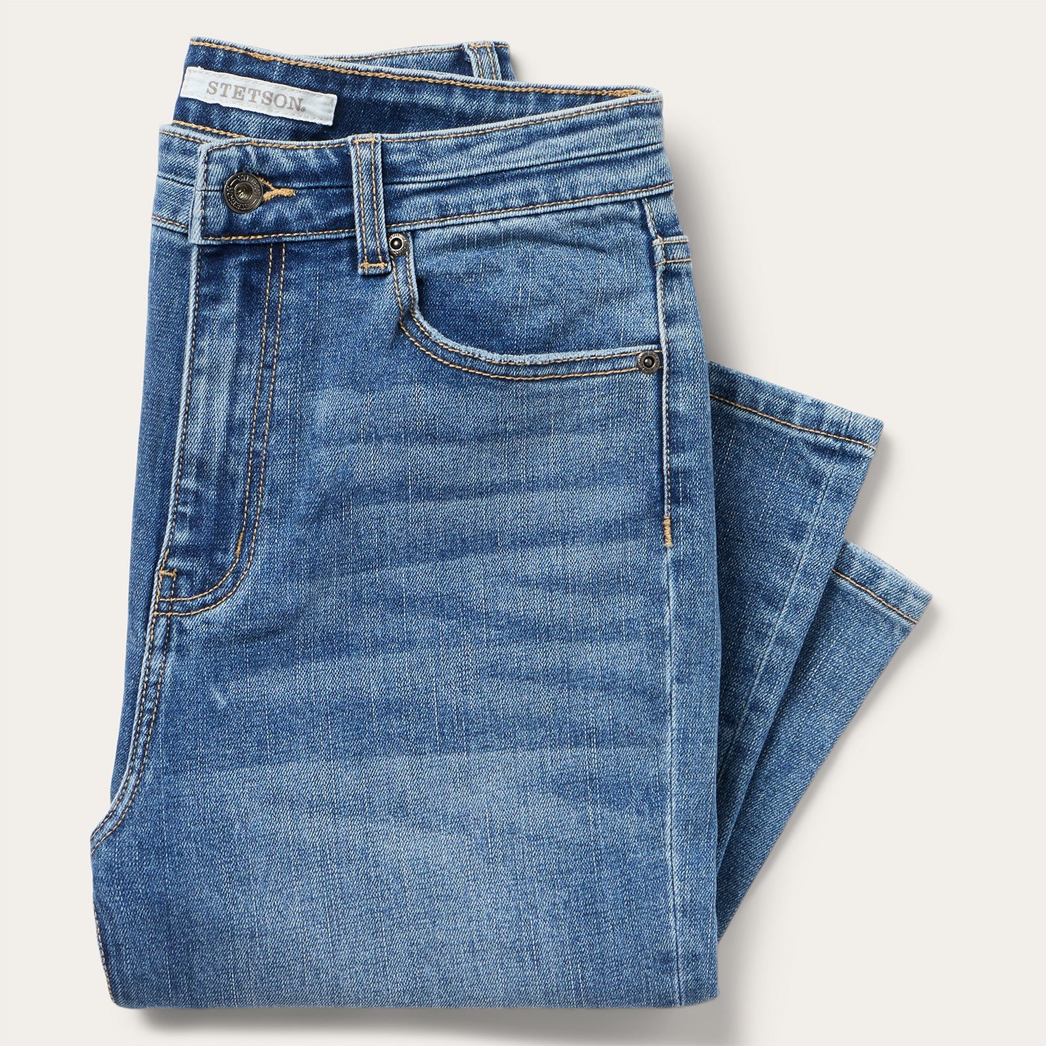 Stetson 915 High Rise Straight Fit Jeans