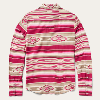 Stetson Scarlet Serape Western Shirt