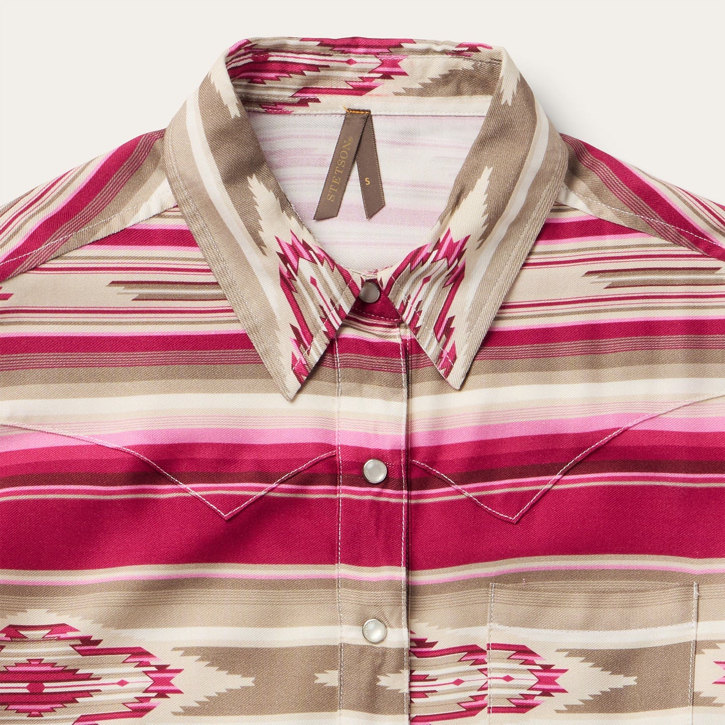 Stetson Scarlet Serape Western Shirt