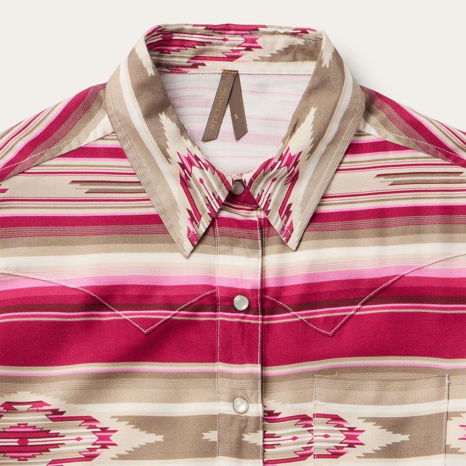Stetson Scarlet Serape Western Shirt
