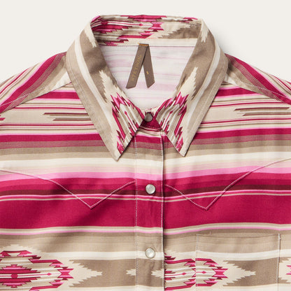 Stetson Scarlet Serape Western Shirt