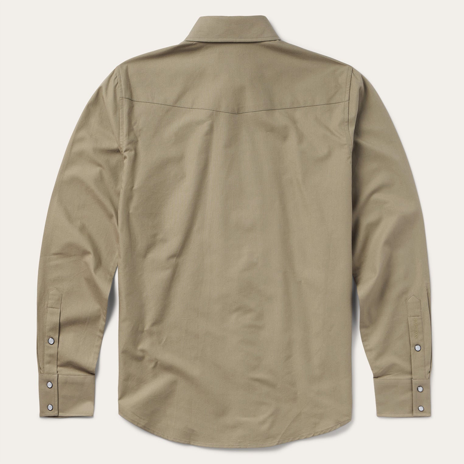 Stetson Olive Oxford Western Shirt