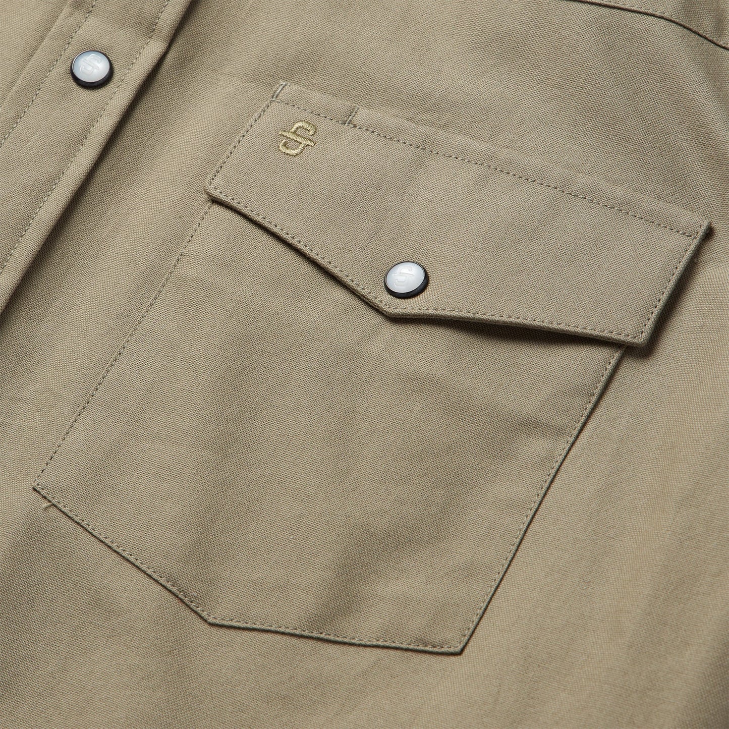 Stetson Olive Oxford Western Shirt