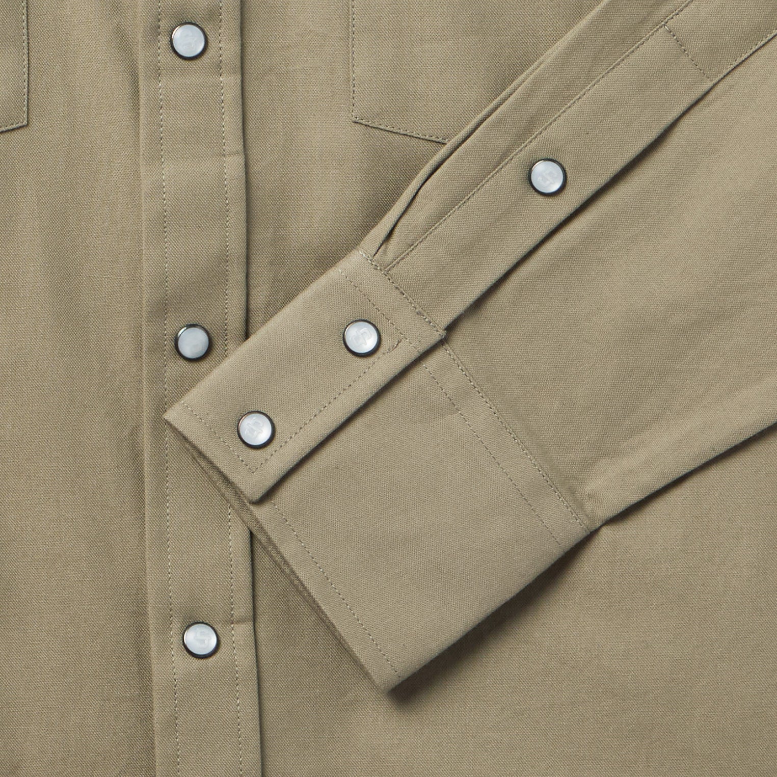 Stetson Olive Oxford Western Shirt