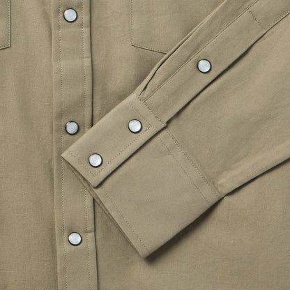 Stetson Olive Oxford Western Shirt