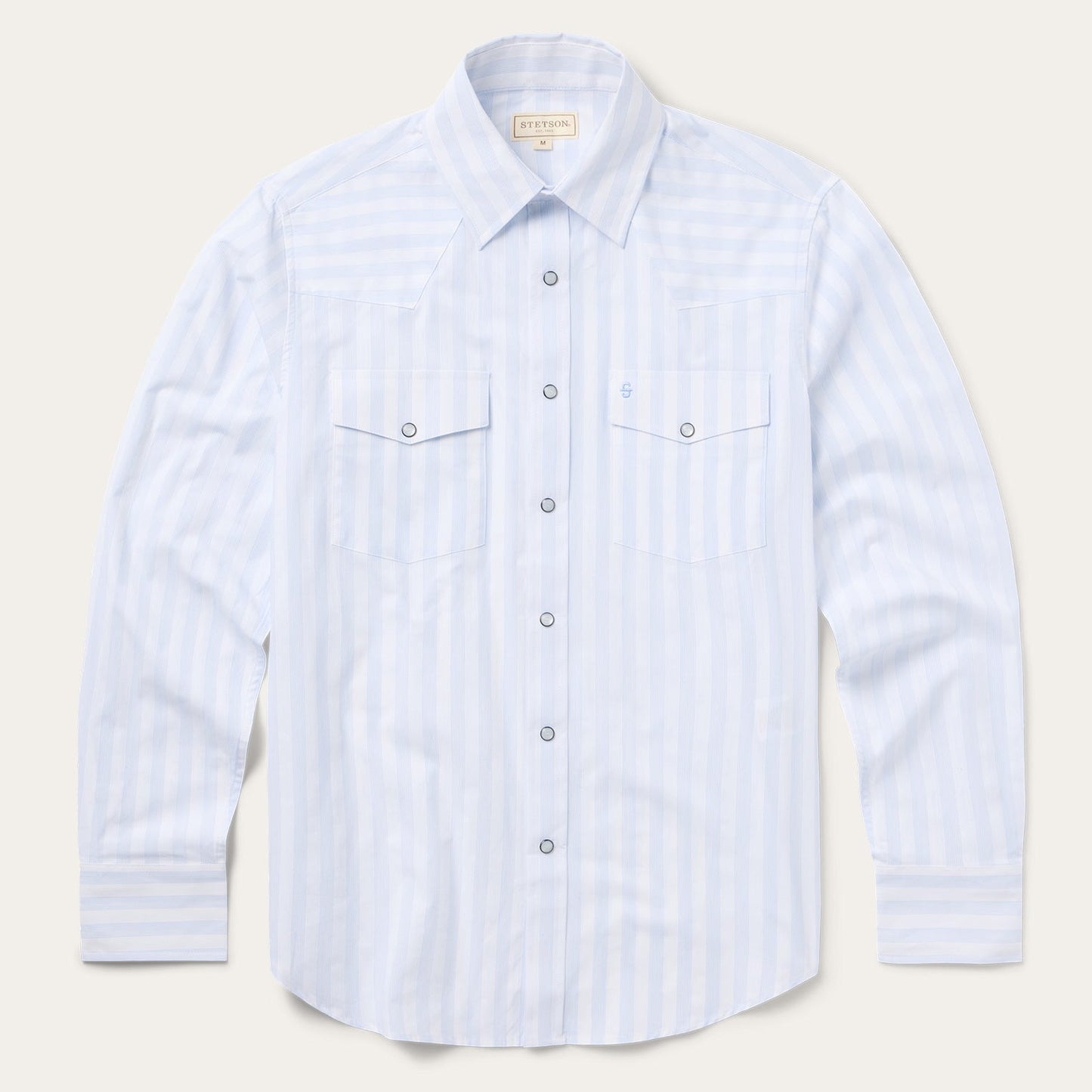 Stetson Stripe Oxford Western Shirt