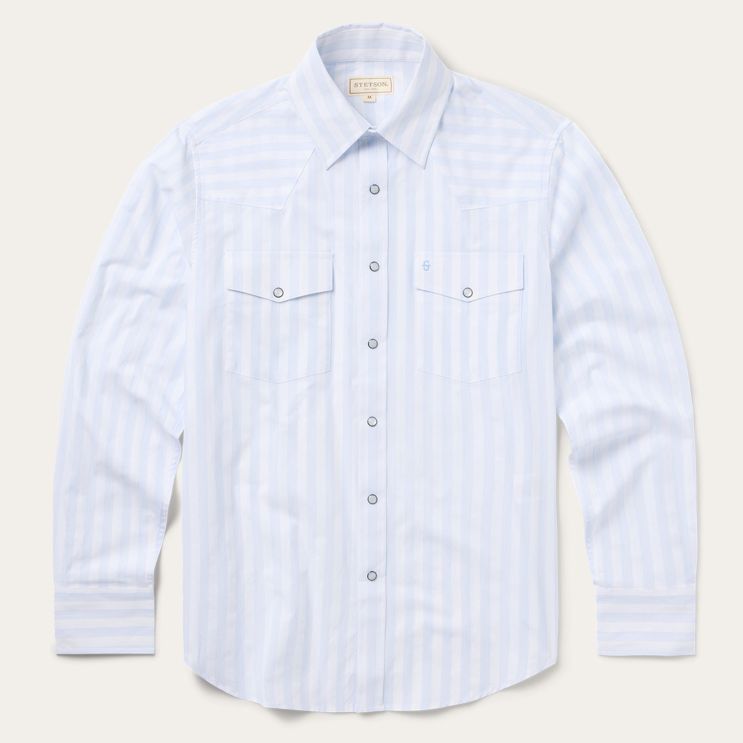 Stetson Stripe Oxford Western Shirt
