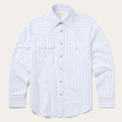 Stetson Stripe Oxford Western Shirt
