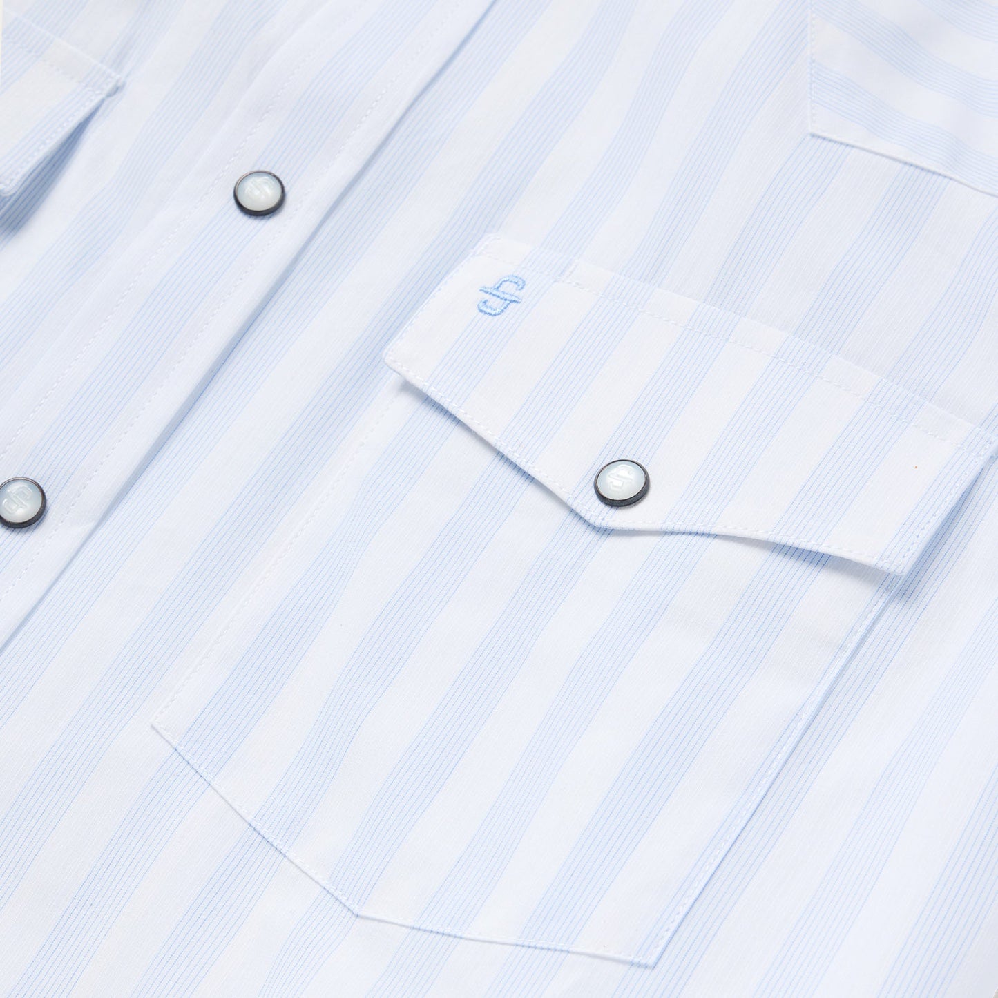 Stetson Stripe Oxford Western Shirt