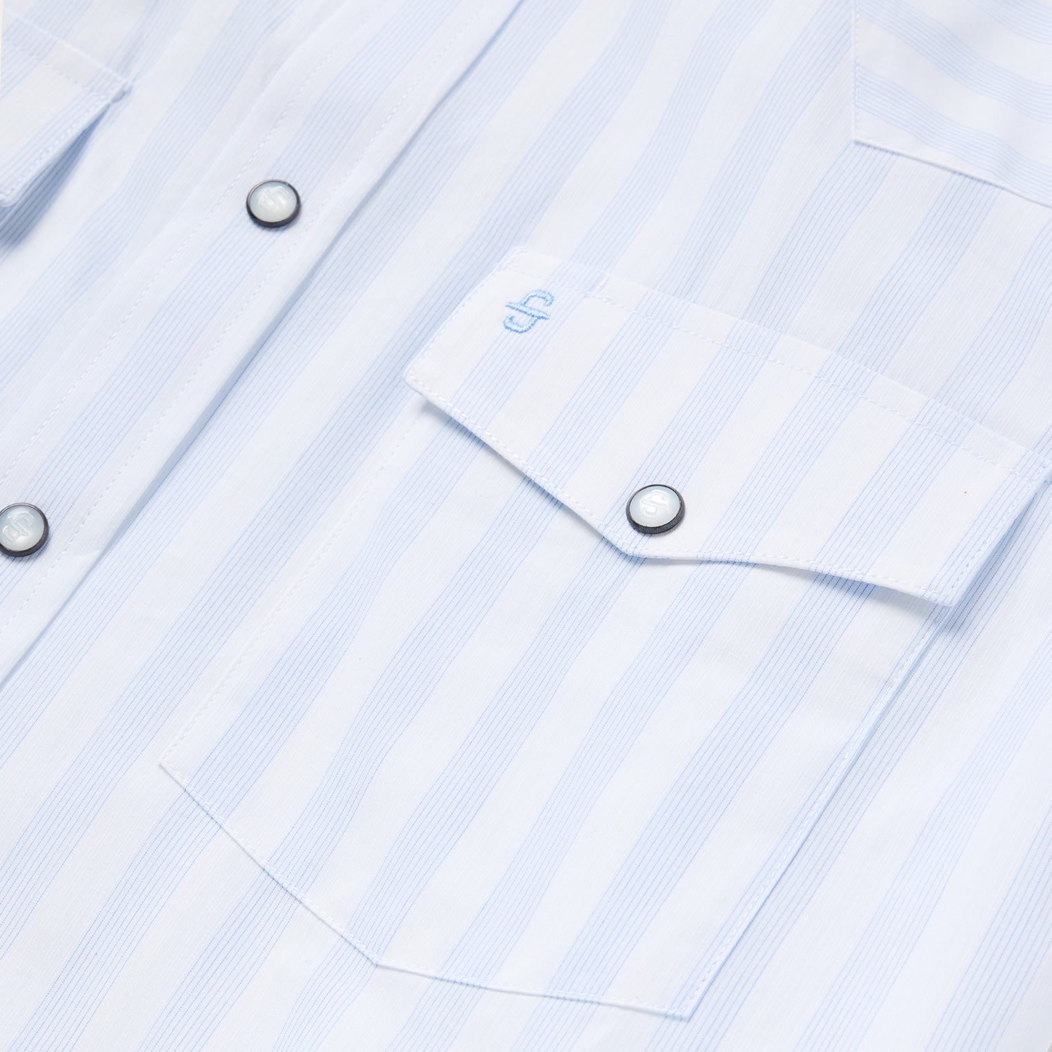 Stetson Stripe Oxford Western Shirt