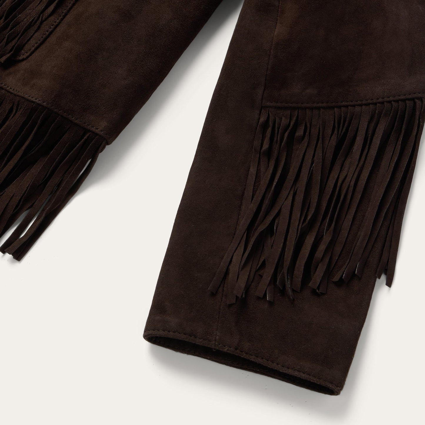 Stetson Two Pocket Fringe Suede Jacket