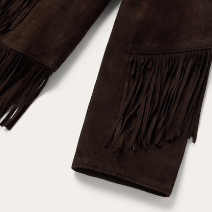 Stetson Two Pocket Fringe Suede Jacket