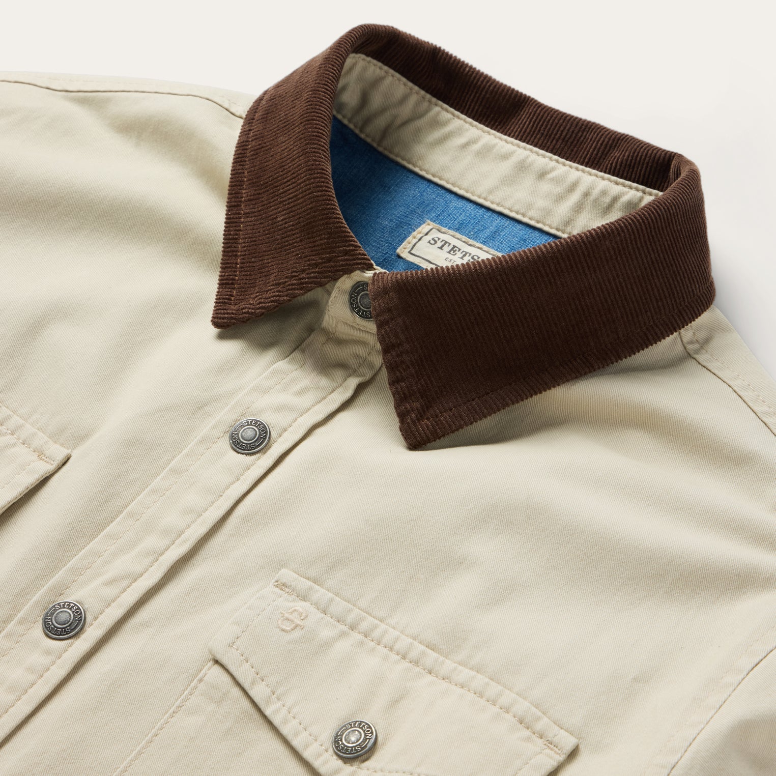 Stetson Corduroy Collar Shirt Jacket