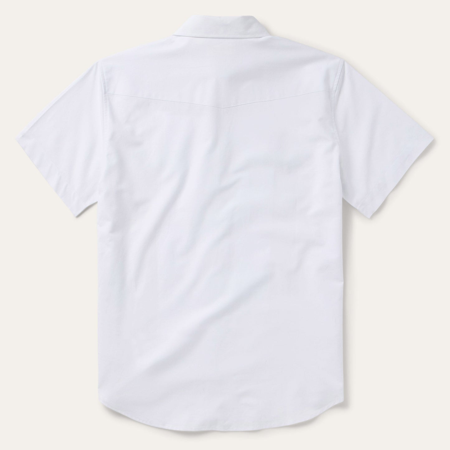 Stetson White Oxford Short Sleeve Western Shirt