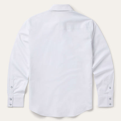 Stetson White Oxford Western Shirt