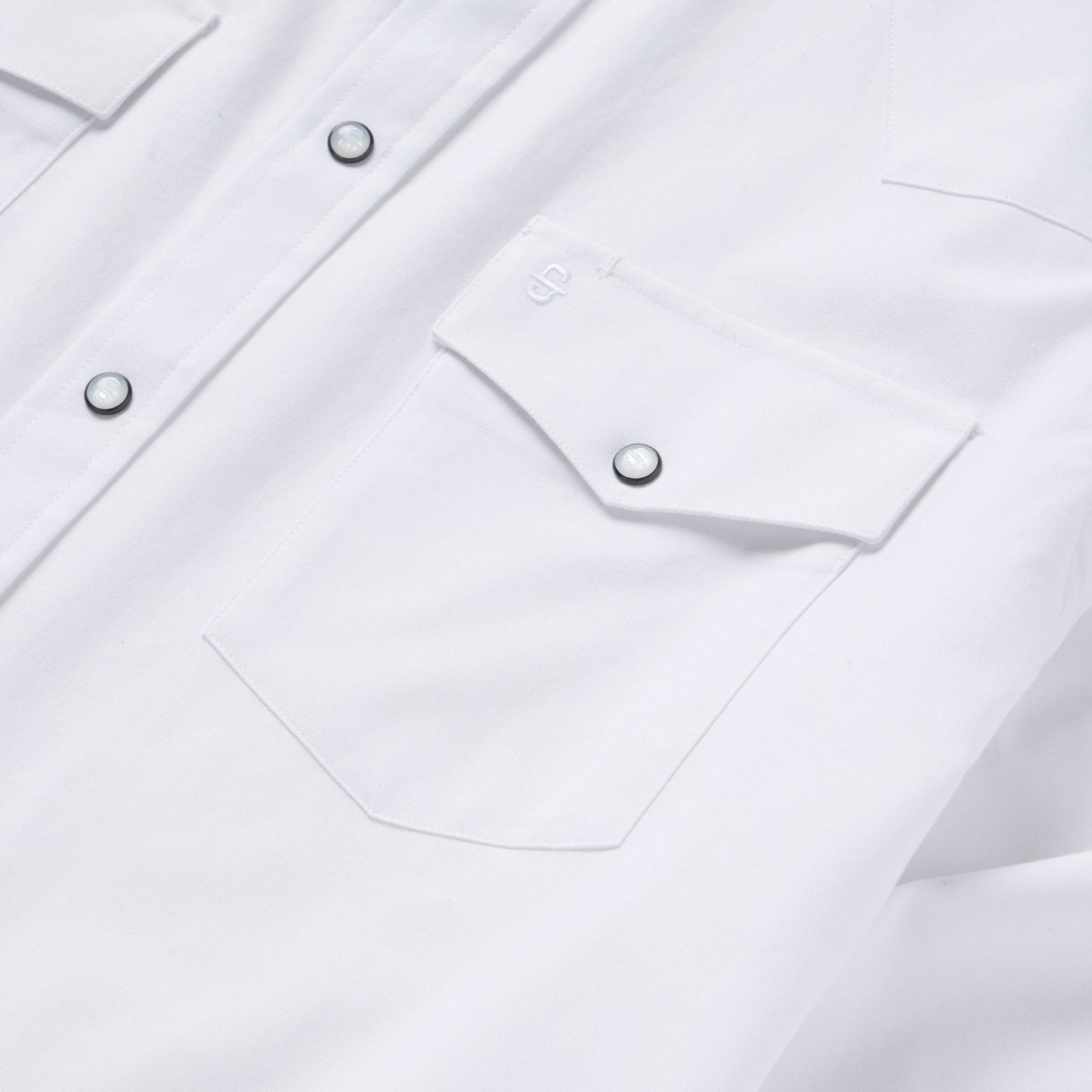 Stetson White Oxford Western Shirt