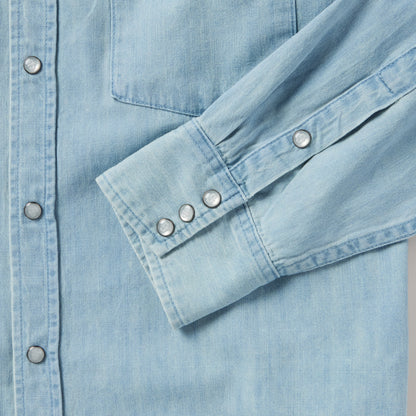 Stetson Chambray Oxford Western Shirt