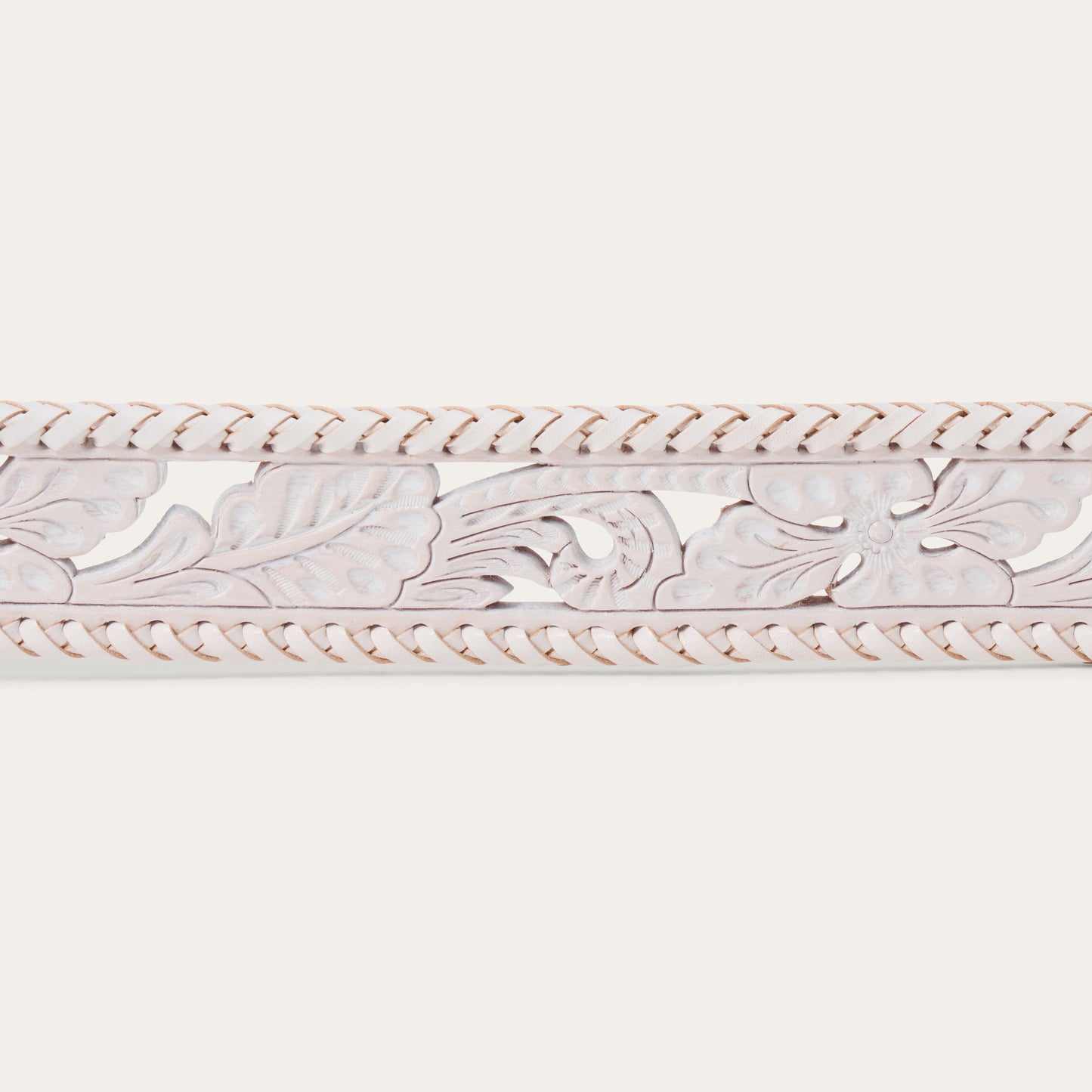 Stetson Tooled Laced Edge Belt