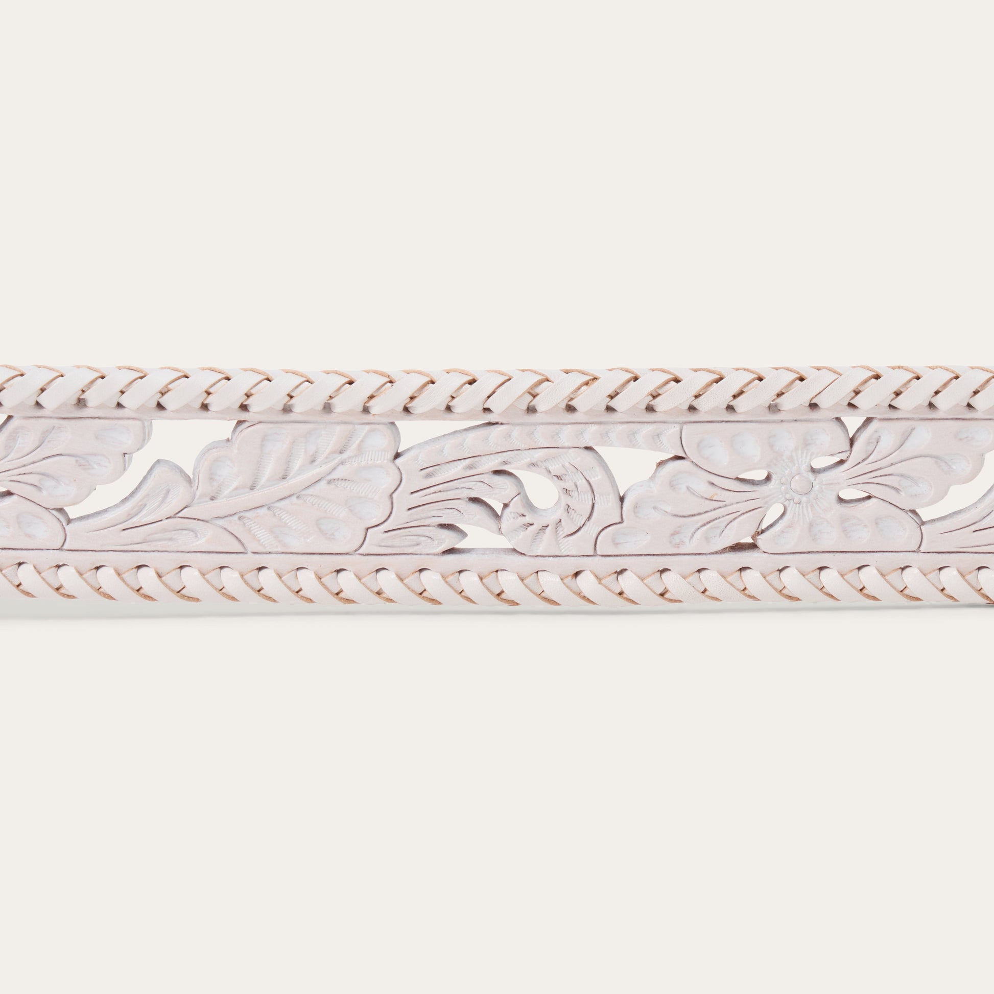 Stetson Tooled Laced Edge Belt