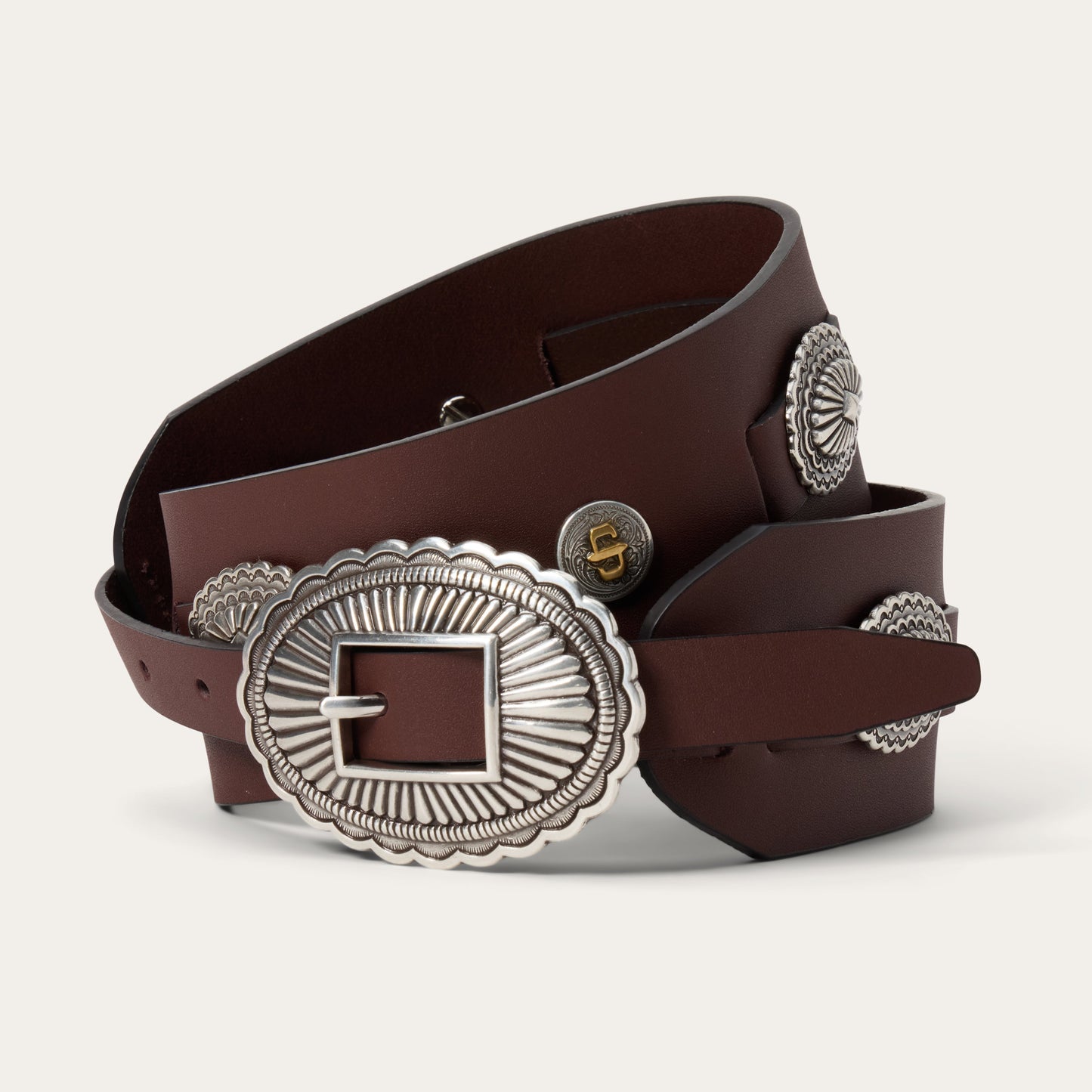Stetson Southwestern Concho Wide Belt
