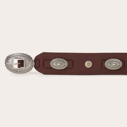 Stetson Southwestern Concho Wide Belt