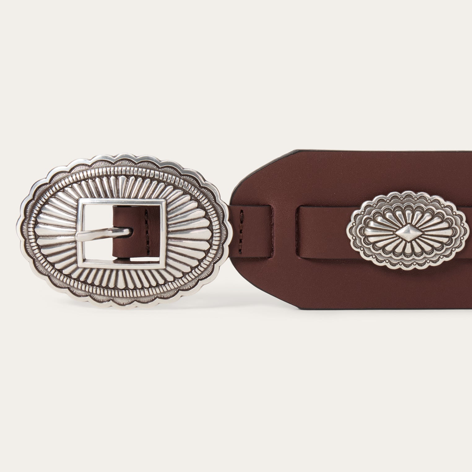 Stetson Southwestern Concho Wide Belt