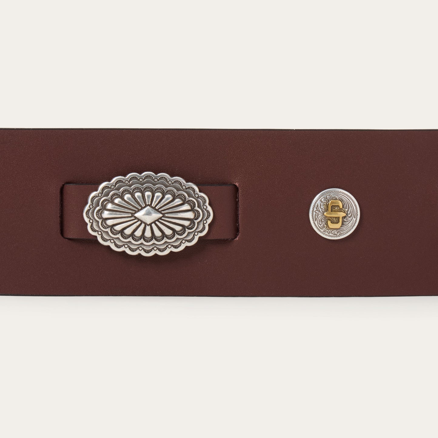 Stetson Southwestern Concho Wide Belt