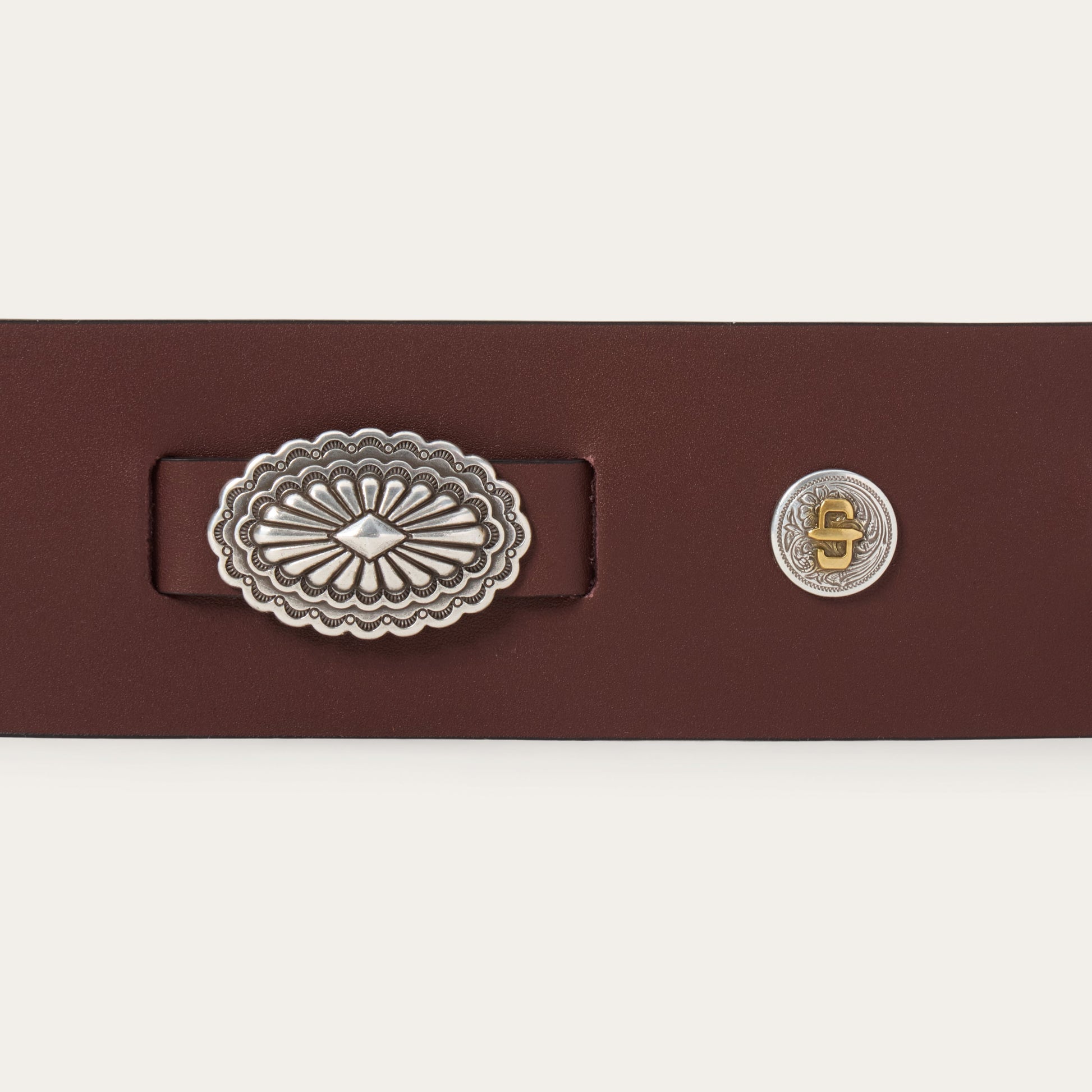Stetson Southwestern Concho Wide Belt