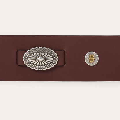 Stetson Southwestern Concho Wide Belt