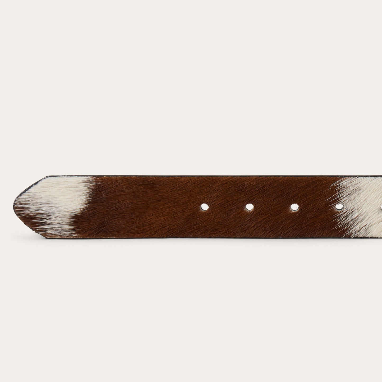 Stetson Hair-On-Hide Southwestern Buckle Belt