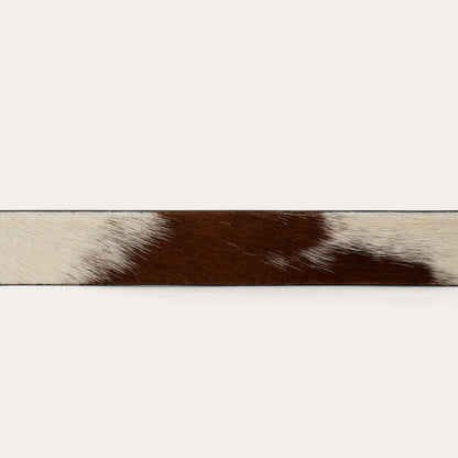 Stetson Hair-On-Hide Southwestern Buckle Belt