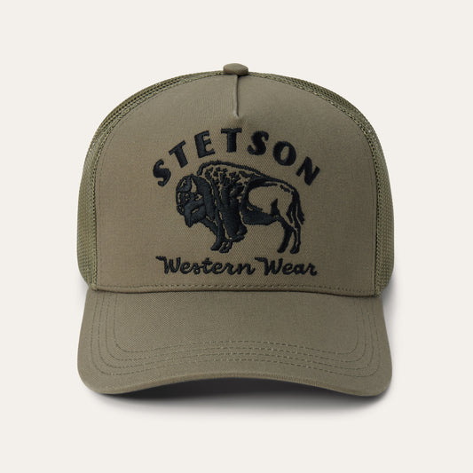 Stetson Bison Trucker Hat
